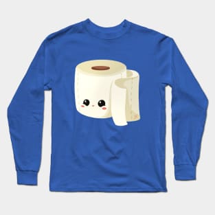 Cute Toilet Paper Long Sleeve T-Shirt